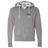 Unisex Lightweight Full-Zip Hooded Sweatshirt Thumbnail