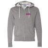 Unisex Lightweight Full-Zip Hooded Sweatshirt Thumbnail