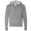 Unisex Lightweight Full-Zip Hooded Sweatshirt Thumbnail