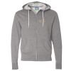 Unisex Lightweight Full-Zip Hooded Sweatshirt Thumbnail