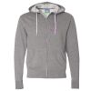 Unisex Lightweight Full-Zip Hooded Sweatshirt Thumbnail