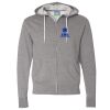Unisex Lightweight Full-Zip Hooded Sweatshirt Thumbnail