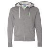 Unisex Lightweight Full-Zip Hooded Sweatshirt Thumbnail