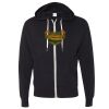 Unisex Heathered French Terry Full-Zip Hooded Sweatshirt Thumbnail