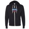 Unisex Heathered French Terry Full-Zip Hooded Sweatshirt Thumbnail