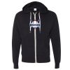 Unisex Heathered French Terry Full-Zip Hooded Sweatshirt Thumbnail