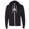Unisex Heathered French Terry Full-Zip Hooded Sweatshirt Thumbnail