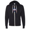 Unisex Heathered French Terry Full-Zip Hooded Sweatshirt Thumbnail