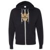 Unisex Heathered French Terry Full-Zip Hooded Sweatshirt Thumbnail