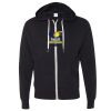 Unisex Heathered French Terry Full-Zip Hooded Sweatshirt Thumbnail