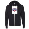 Unisex Heathered French Terry Full-Zip Hooded Sweatshirt Thumbnail
