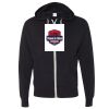 Unisex Heathered French Terry Full-Zip Hooded Sweatshirt Thumbnail