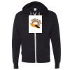 Unisex Heathered French Terry Full-Zip Hooded Sweatshirt Thumbnail