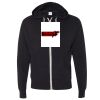 Unisex Heathered French Terry Full-Zip Hooded Sweatshirt Thumbnail