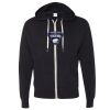 Unisex Heathered French Terry Full-Zip Hooded Sweatshirt Thumbnail