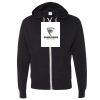 Unisex Heathered French Terry Full-Zip Hooded Sweatshirt Thumbnail