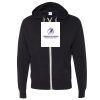 Unisex Heathered French Terry Full-Zip Hooded Sweatshirt Thumbnail