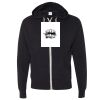 Unisex Heathered French Terry Full-Zip Hooded Sweatshirt Thumbnail