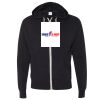 Unisex Heathered French Terry Full-Zip Hooded Sweatshirt Thumbnail