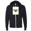 Unisex Heathered French Terry Full-Zip Hooded Sweatshirt Thumbnail