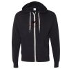 Unisex Heathered French Terry Full-Zip Hooded Sweatshirt Thumbnail