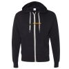 Unisex Heathered French Terry Full-Zip Hooded Sweatshirt Thumbnail