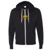 Unisex Heathered French Terry Full-Zip Hooded Sweatshirt Thumbnail