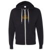 Unisex Heathered French Terry Full-Zip Hooded Sweatshirt Thumbnail