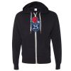 Unisex Heathered French Terry Full-Zip Hooded Sweatshirt Thumbnail