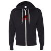 Unisex Heathered French Terry Full-Zip Hooded Sweatshirt Thumbnail