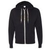 Unisex Heathered French Terry Full-Zip Hooded Sweatshirt Thumbnail