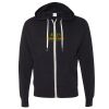 Unisex Heathered French Terry Full-Zip Hooded Sweatshirt Thumbnail