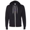 Unisex Heathered French Terry Full-Zip Hooded Sweatshirt Thumbnail