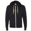 Unisex Heathered French Terry Full-Zip Hooded Sweatshirt Thumbnail