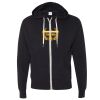 Unisex Heathered French Terry Full-Zip Hooded Sweatshirt Thumbnail