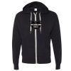 Unisex Heathered French Terry Full-Zip Hooded Sweatshirt Thumbnail