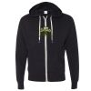 Unisex Heathered French Terry Full-Zip Hooded Sweatshirt Thumbnail