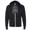 Unisex Heathered French Terry Full-Zip Hooded Sweatshirt Thumbnail