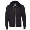 Unisex Heathered French Terry Full-Zip Hooded Sweatshirt Thumbnail