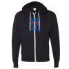 Unisex Heathered French Terry Full-Zip Hooded Sweatshirt Thumbnail