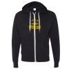 Unisex Heathered French Terry Full-Zip Hooded Sweatshirt Thumbnail
