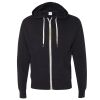 Unisex Heathered French Terry Full-Zip Hooded Sweatshirt Thumbnail