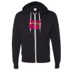 Unisex Heathered French Terry Full-Zip Hooded Sweatshirt Thumbnail