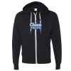 Unisex Heathered French Terry Full-Zip Hooded Sweatshirt Thumbnail