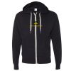 Unisex Heathered French Terry Full-Zip Hooded Sweatshirt Thumbnail