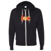 Unisex Heathered French Terry Full-Zip Hooded Sweatshirt Thumbnail
