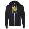 Unisex Heathered French Terry Full-Zip Hooded Sweatshirt Thumbnail