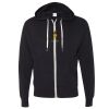 Unisex Heathered French Terry Full-Zip Hooded Sweatshirt Thumbnail