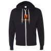 Unisex Heathered French Terry Full-Zip Hooded Sweatshirt Thumbnail