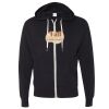 Unisex Heathered French Terry Full-Zip Hooded Sweatshirt Thumbnail